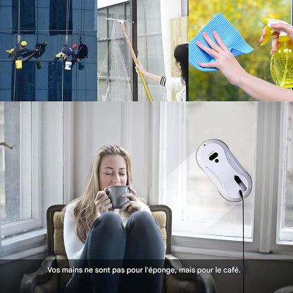 Robot Laveur de Vitres Intelligent VitroCleann